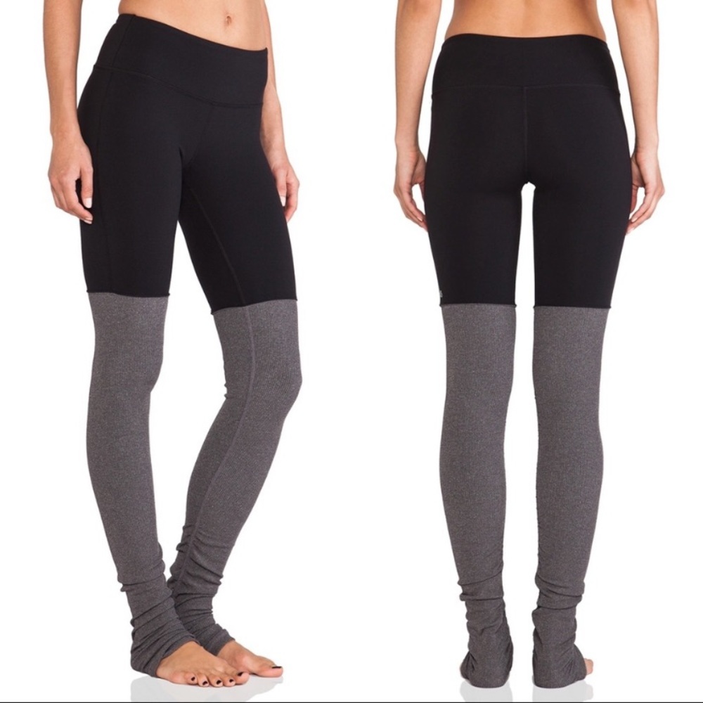 Alo yoga goddess two tone leggings
